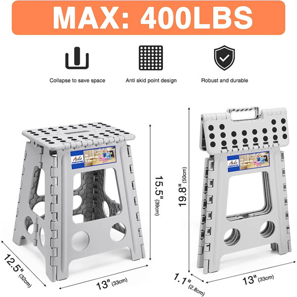 Step stool that holds deals 400 lbs